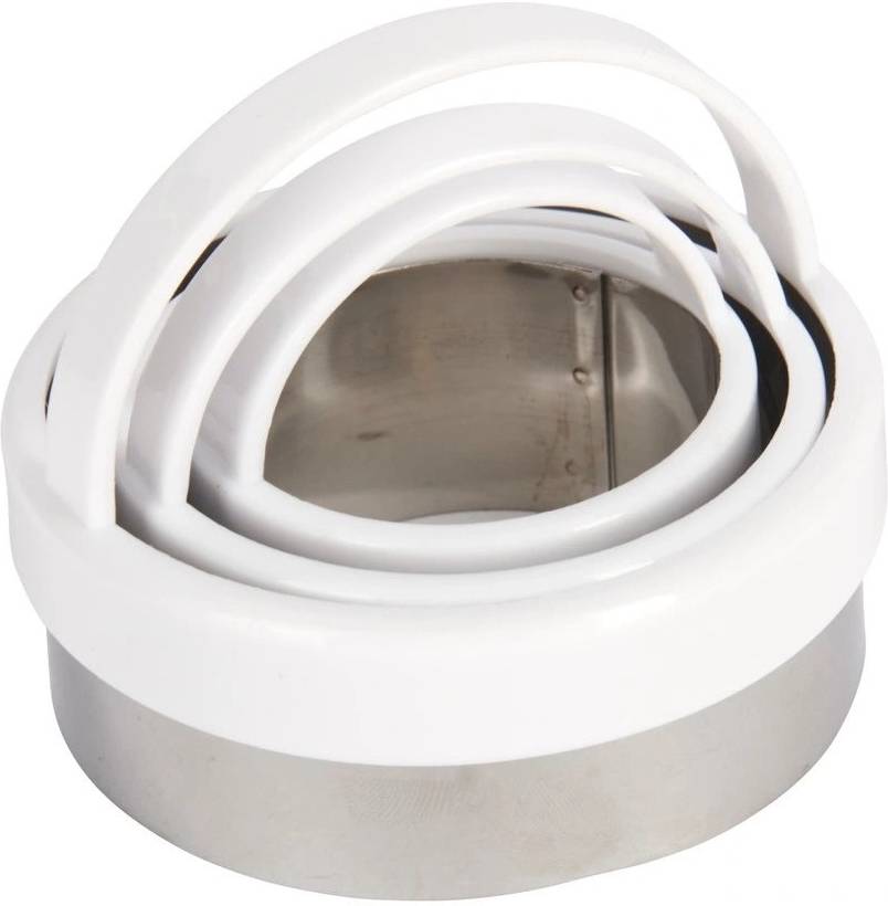 KitchenCraft Sada vykrajovátek s rovným okrajem, 3 ks