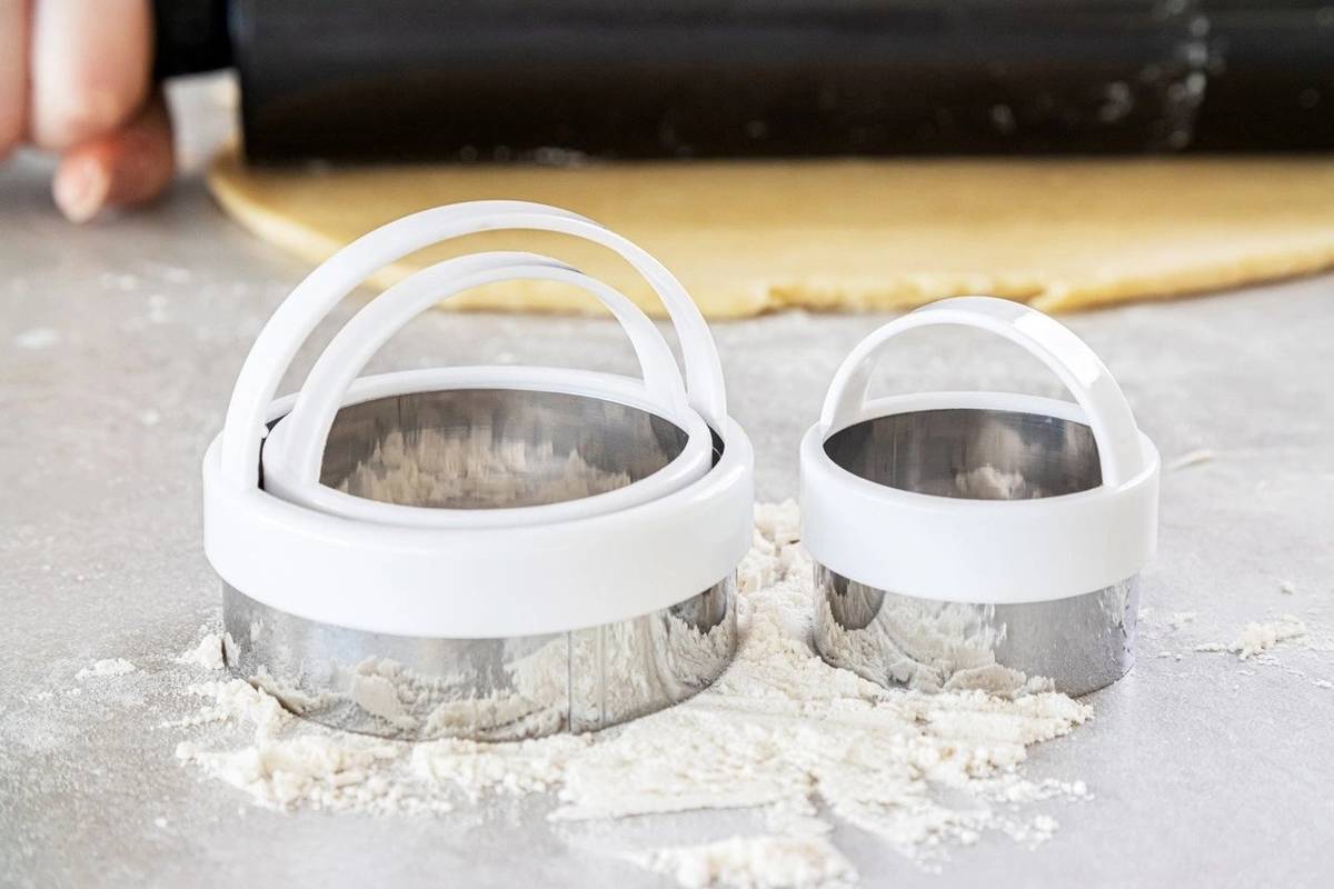 KitchenCraft Sada vykrajovátek s rovným okrajem, 3 ks