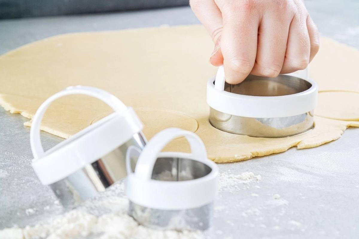 KitchenCraft Sada vykrajovátek s rovným okrajem, 3 ks