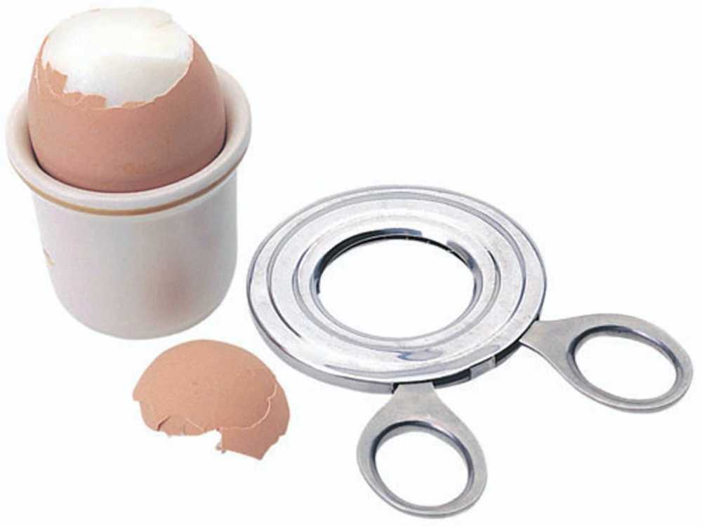 KitchenCraft Nerezové nůžky na vajíčka