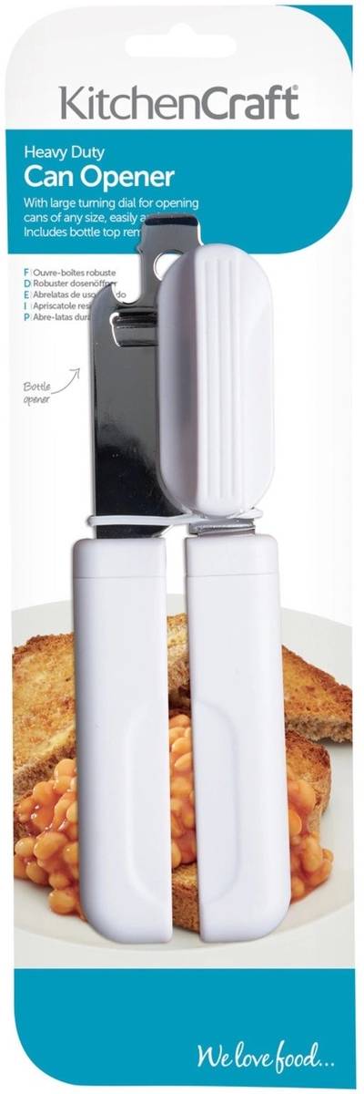 KitchenCraft Kuchyňský otvírák na konzervy Heavy Duty