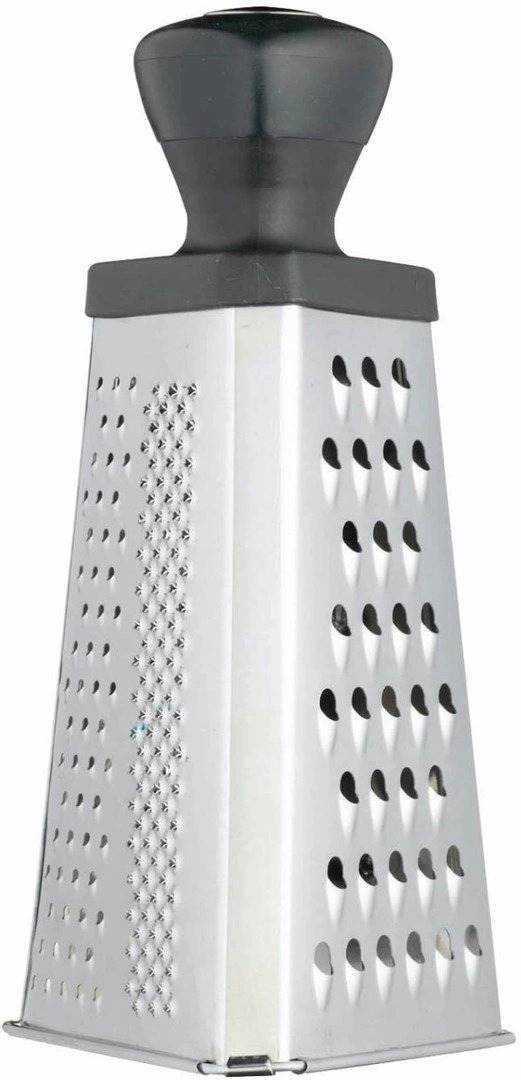 KitchenCraft Trojstranné struhadlo z nerezové oceli, 20 cm