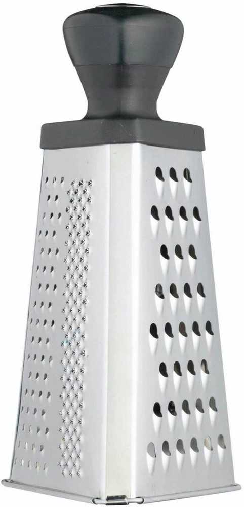 KitchenCraft Trojstranné struhadlo z nerezové oceli, 20 cm