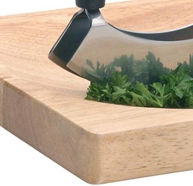 KitchenCraft Sada kolébky a prkénka na krájení bylinek