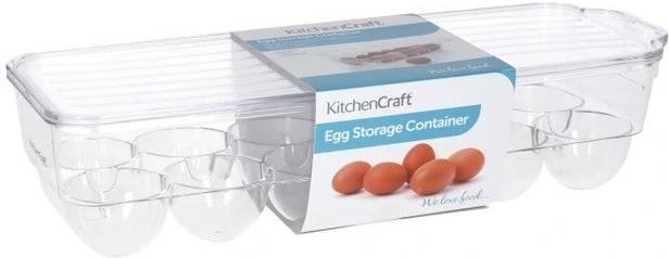 KitchenCraft Úložná nádoba na vajíčka, 32.5 x 11.5 cm