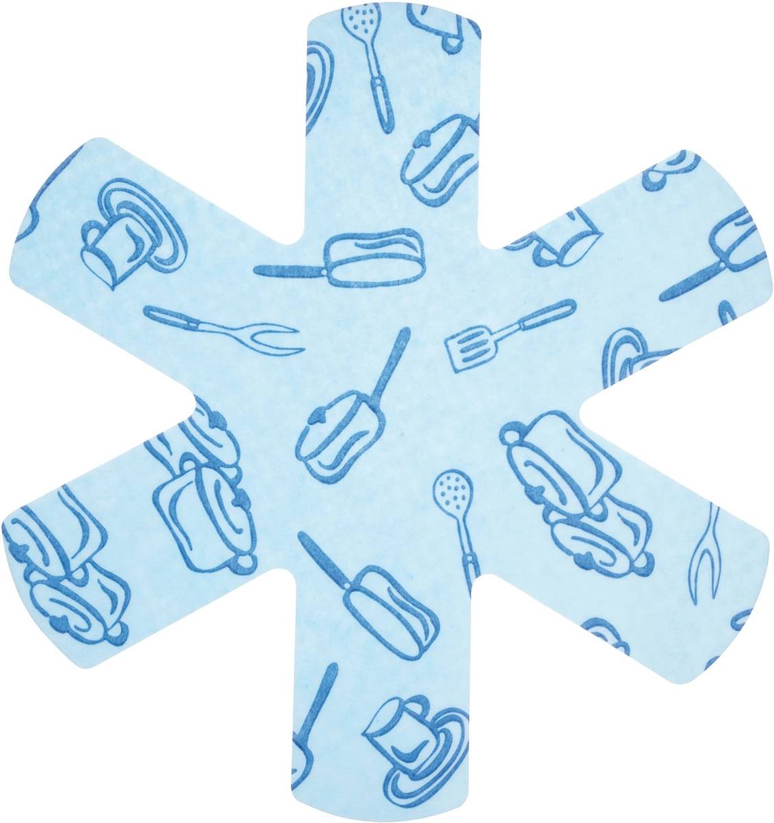 KitchenCraft Sada ochranných podložek mezi pánve, 38 cm, 3 ks