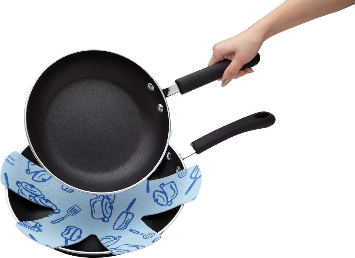 KitchenCraft Sada ochranných podložek mezi pánve, 38 cm, 3 ks