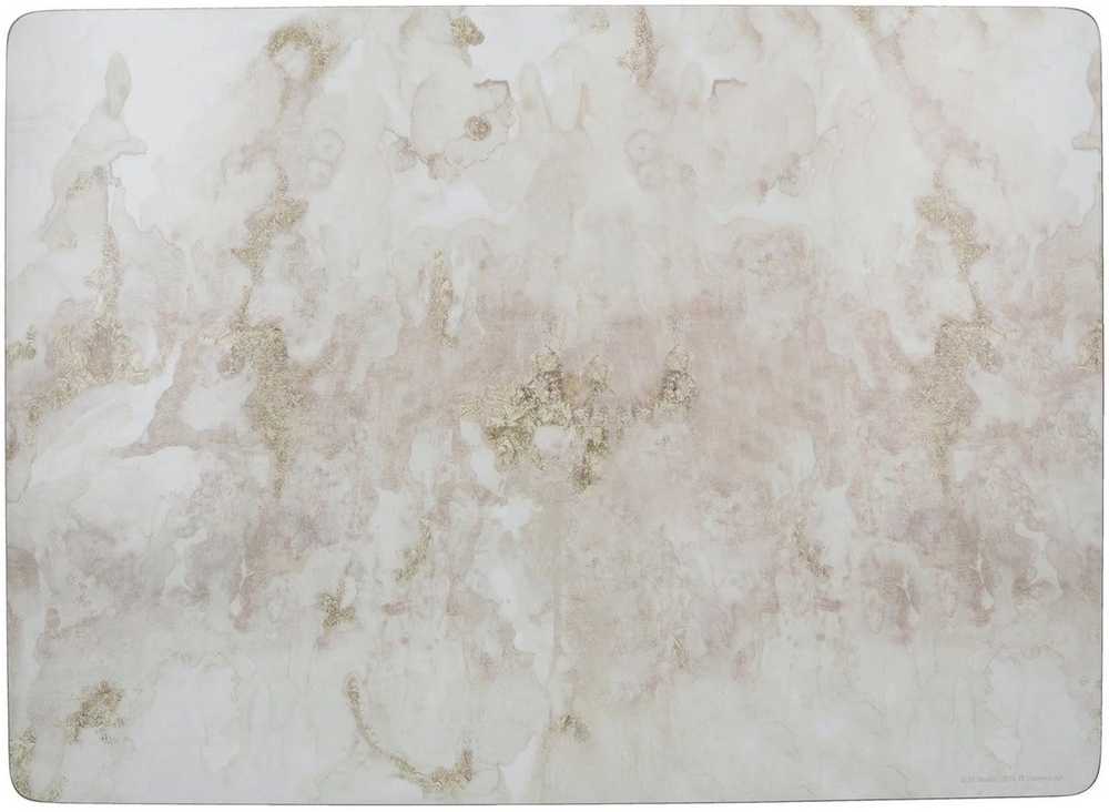 Creative Tops Sada prostírání, 40 x 29 cm, Grey Marble Effect, 4 ks