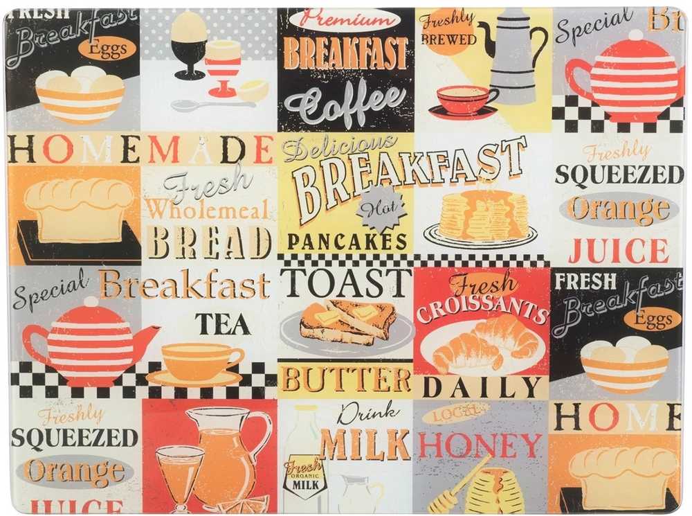Creative Tops Pracovní podložka, Retro Breakfast