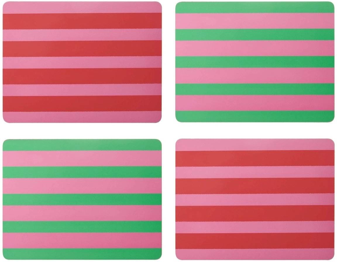 Creative Tops Sada prostírání, 30 x 23 cm, Stripes, 4 ks