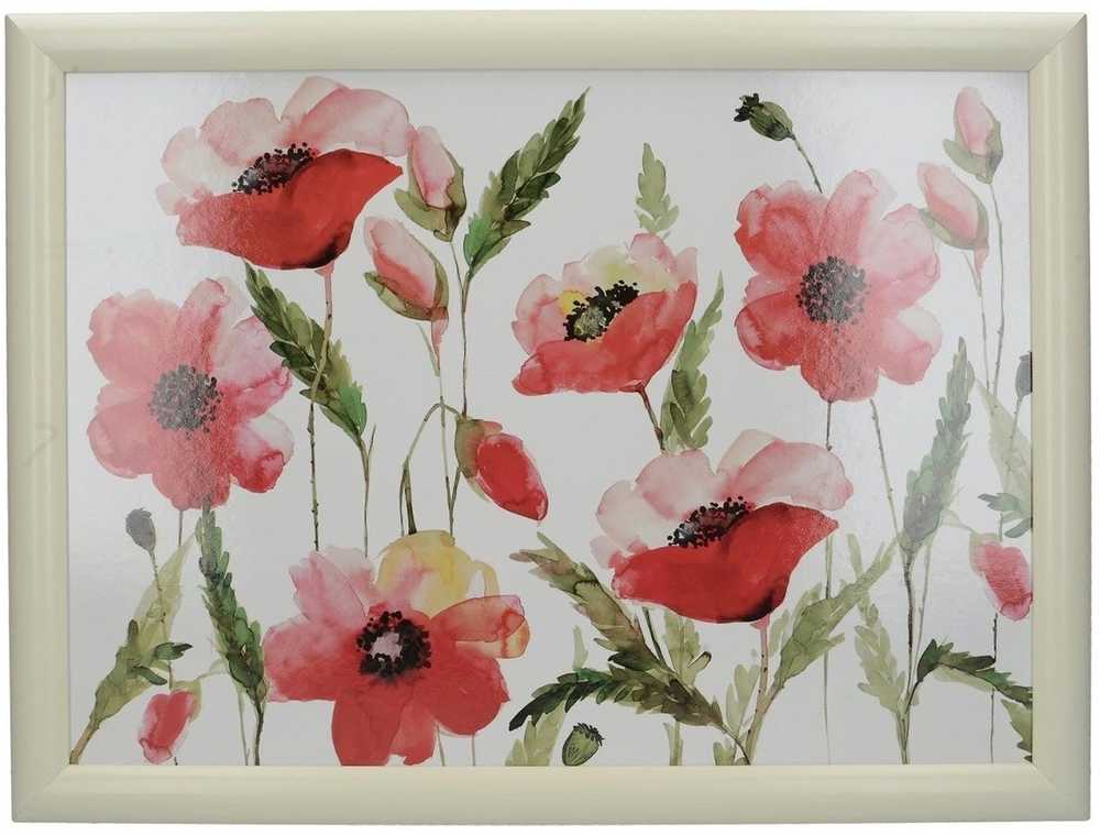 Creative Tops Podnos na klín, Watercolour Poppies