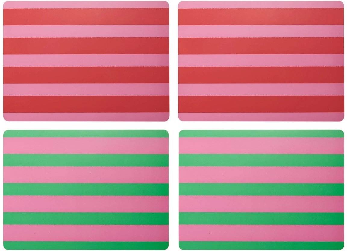 Creative Tops Sada prostírání, 40 x 29 cm, Stripes, 4 ks