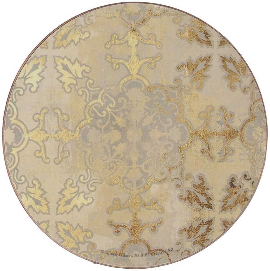 Creative Tops Sada podložek pod skleničky, 12 cm, Gold Impressions, 4 ks