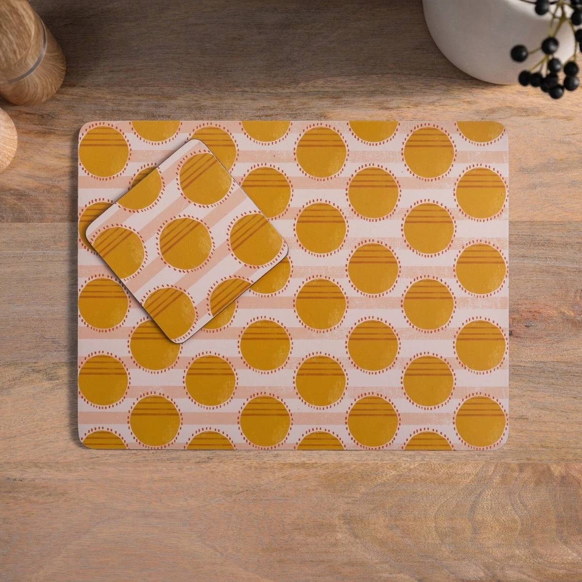 Creative Tops Sada podložek pod skleničky, 10.5 cm, Spots, 4 ks
