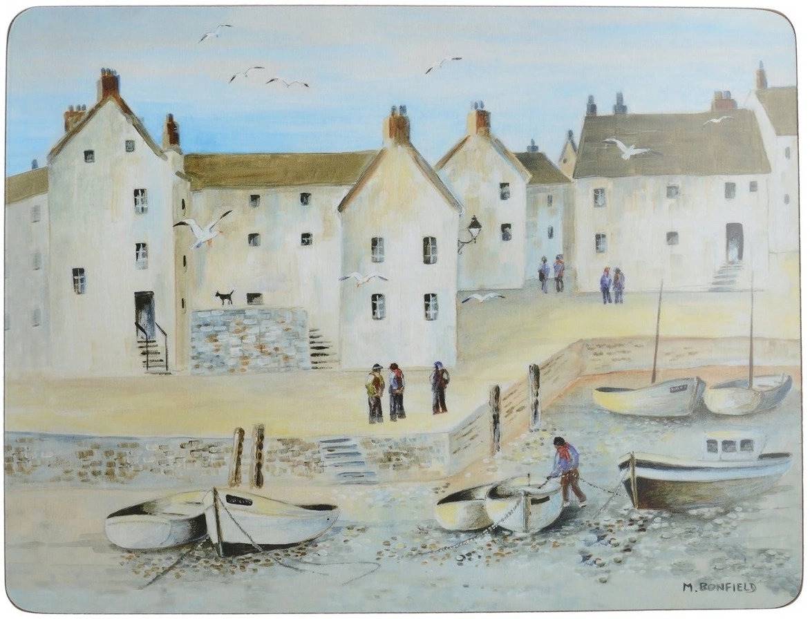 Creative Tops Sada prostírání, 30 x 23 cm, Cornish Harbour, 6 ks