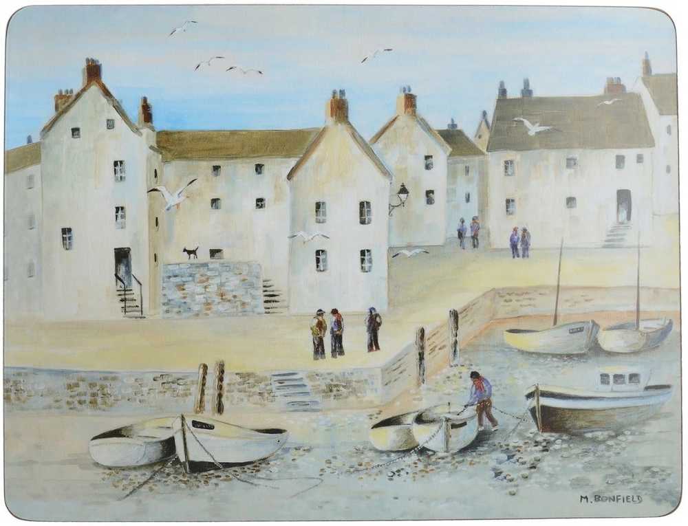 Creative Tops Sada prostírání, 30 x 23 cm, Cornish Harbour, 6 ks