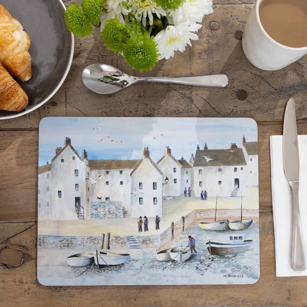 Creative Tops Sada prostírání, 30 x 23 cm, Cornish Harbour, 6 ks