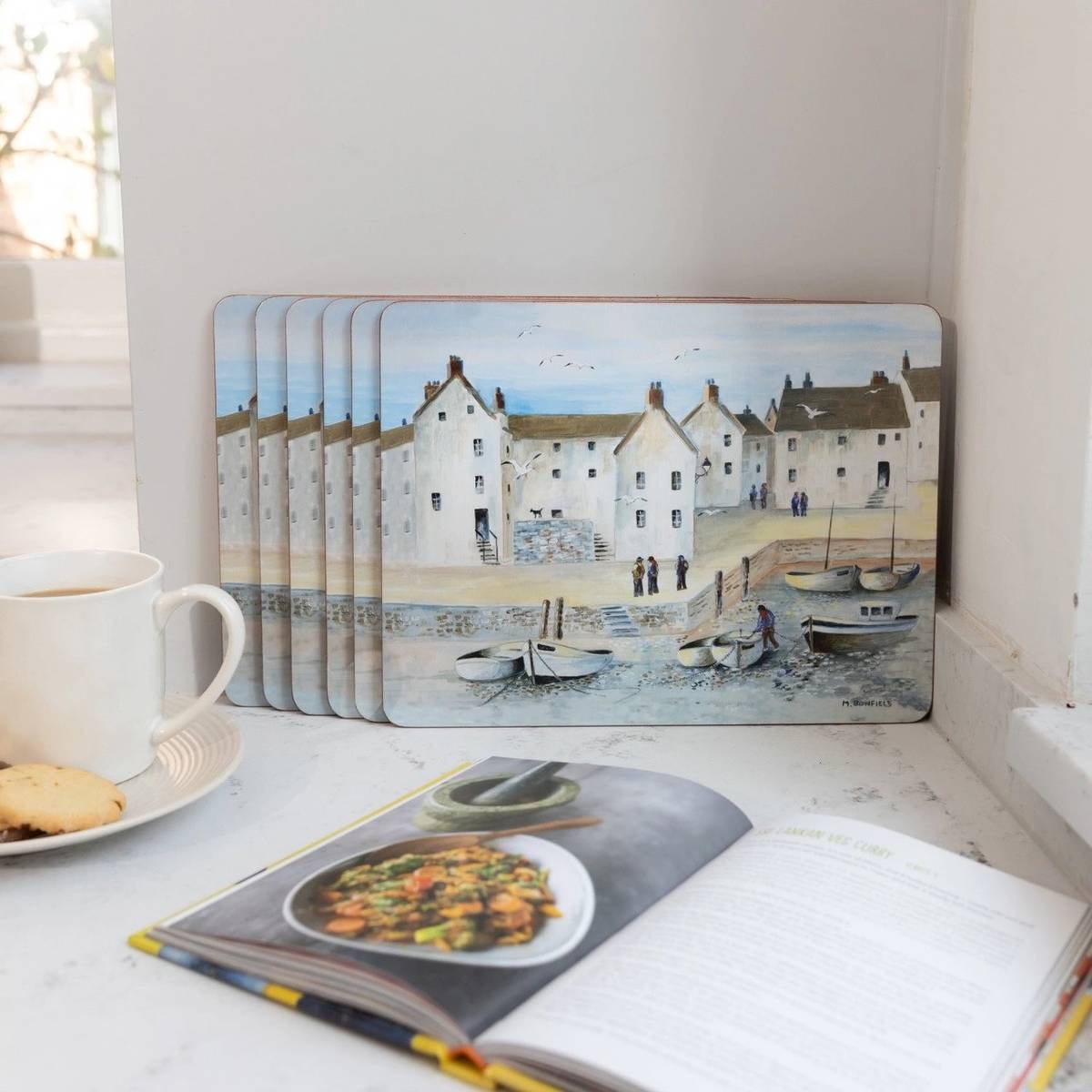 Creative Tops Sada prostírání, 30 x 23 cm, Cornish Harbour, 6 ks