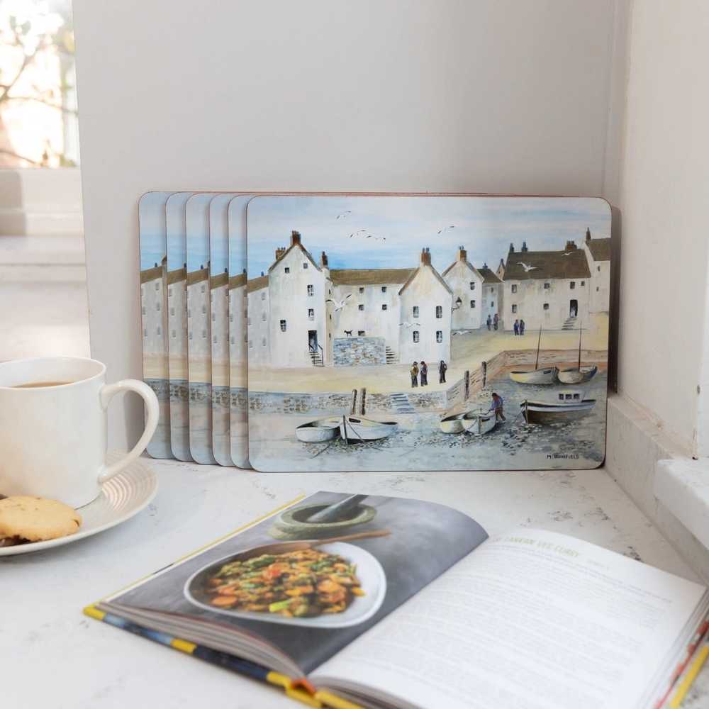Creative Tops Sada prostírání, 30 x 23 cm, Cornish Harbour, 6 ks