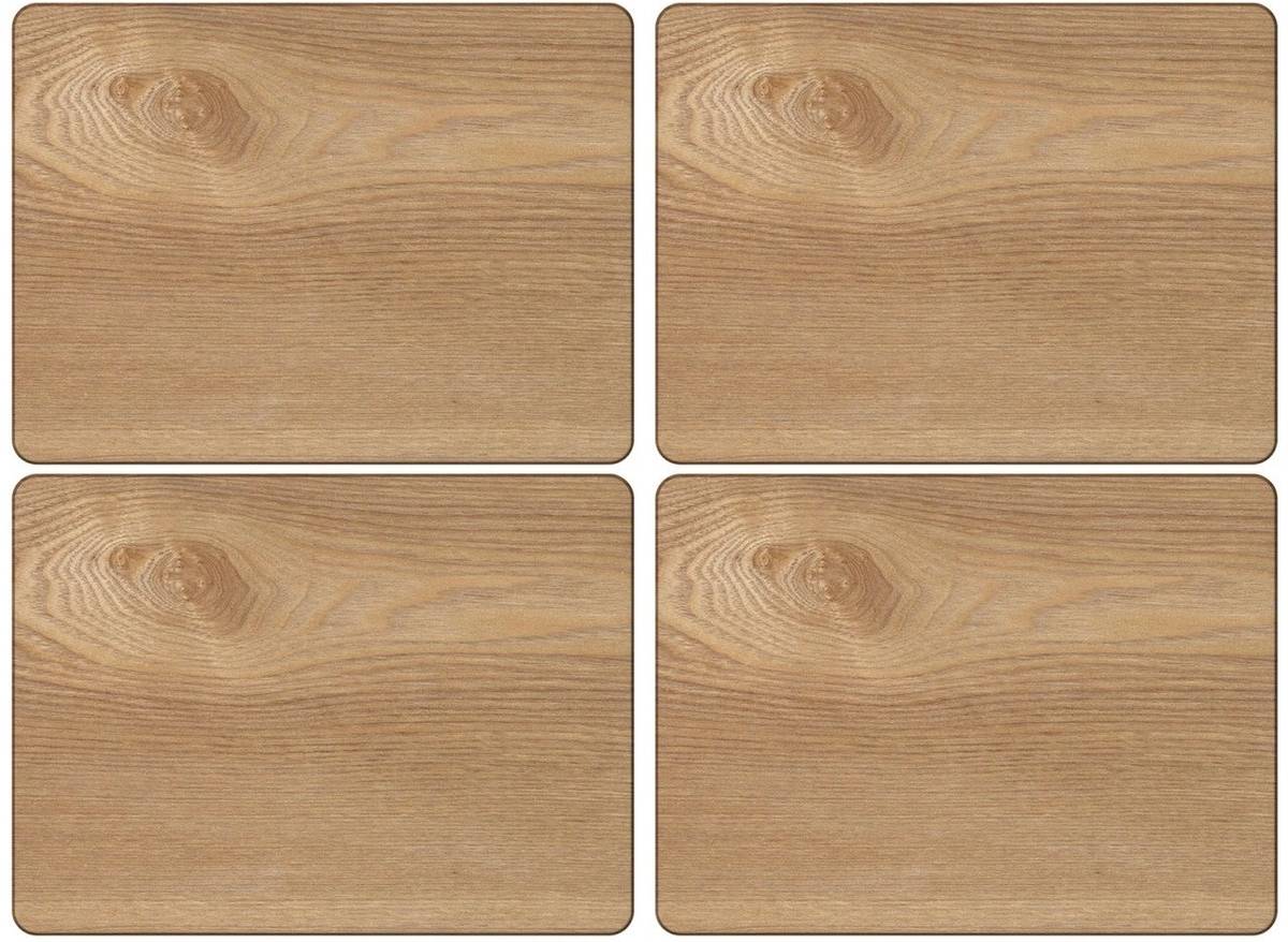 Creative Tops Sada prostírání, 29.5 x 21 cm, Oak Veneer, 4 ks