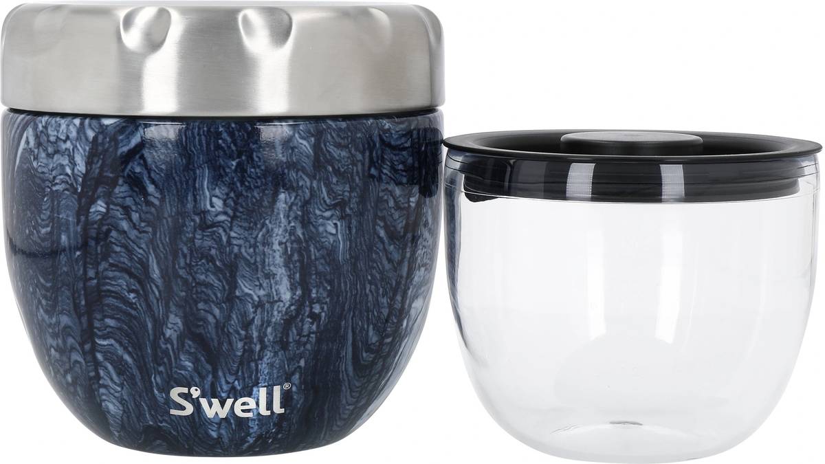 S'well Azurite Marble Izolační dóza, 636 ml