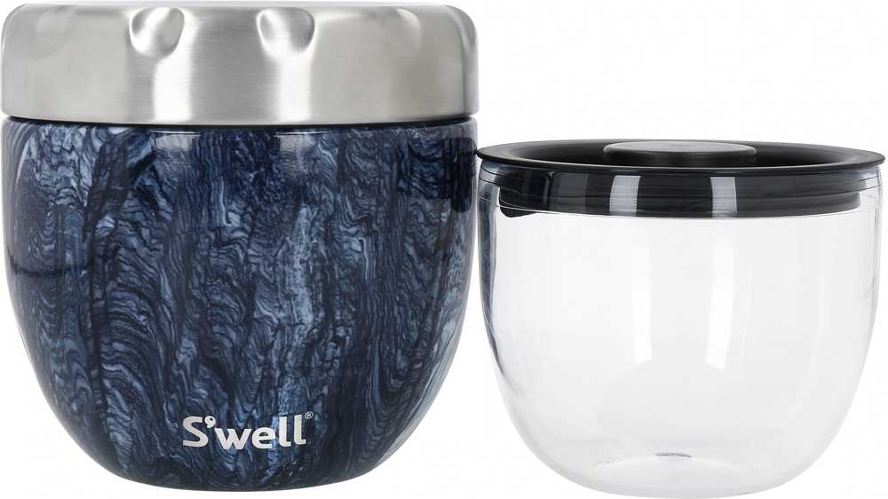 S'well Azurite Marble Izolační dóza, 636 ml