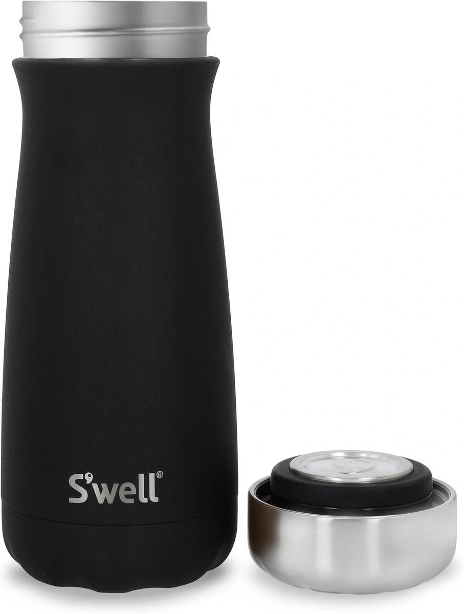 S'well Onyx Cestovní láhev na vodu, 470 ml