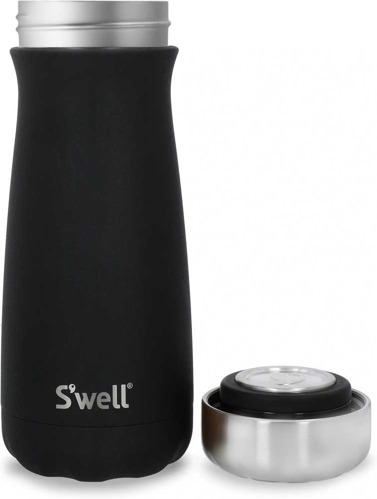 S'well Onyx Cestovní láhev na vodu, 470 ml
