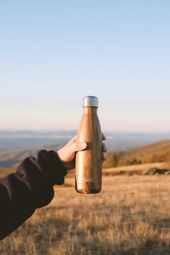 S'well Teakwood Láhev na vodu, 750 ml