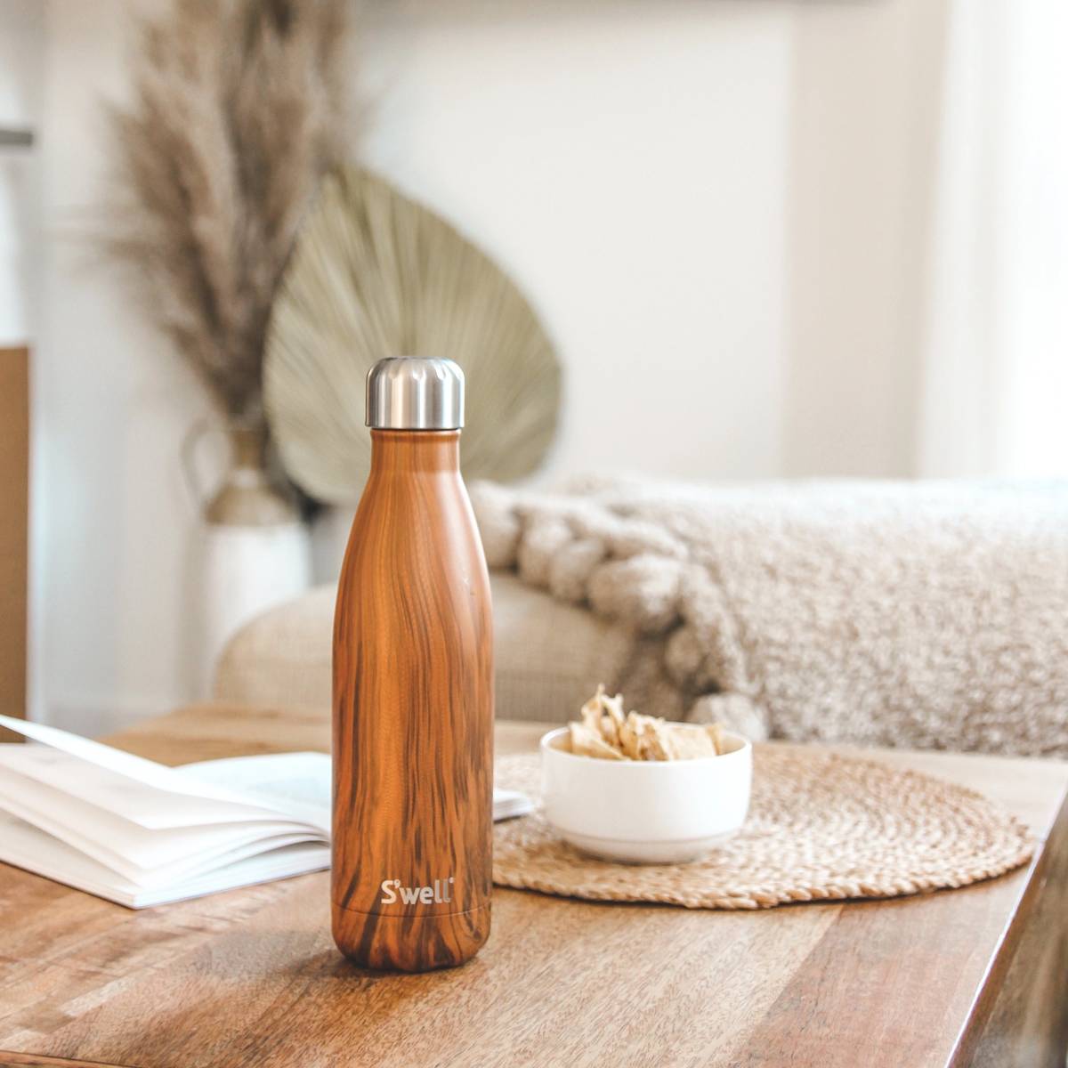 S'well Teakwood Láhev na vodu, 750 ml