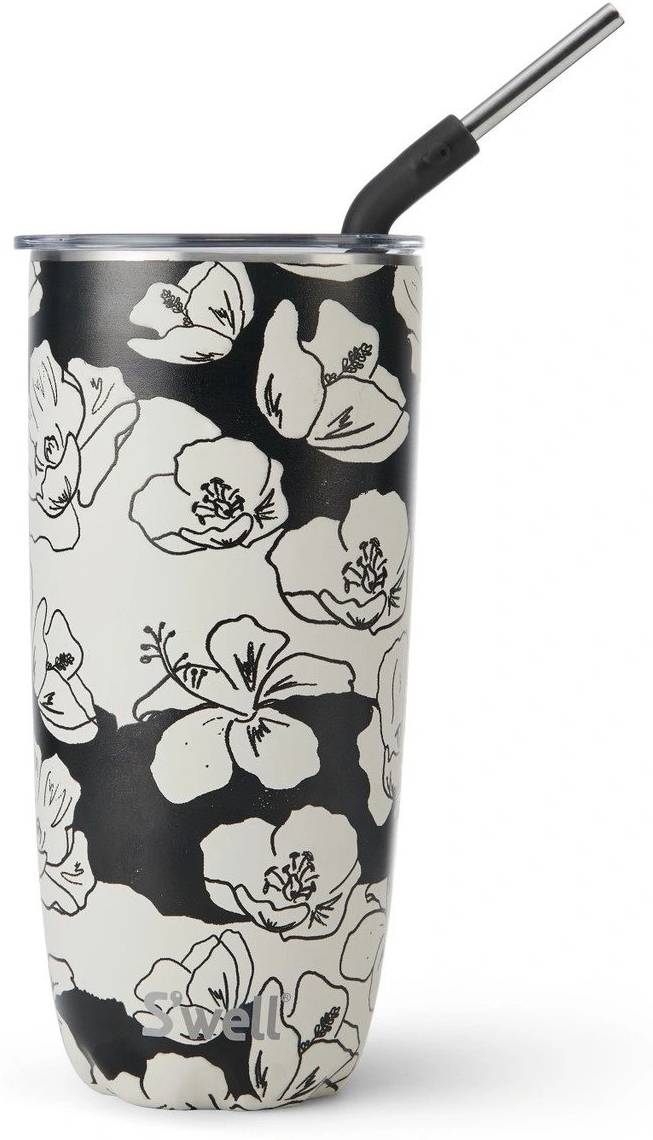 S'well Charcoal Bloom Tumbler, 700 ml