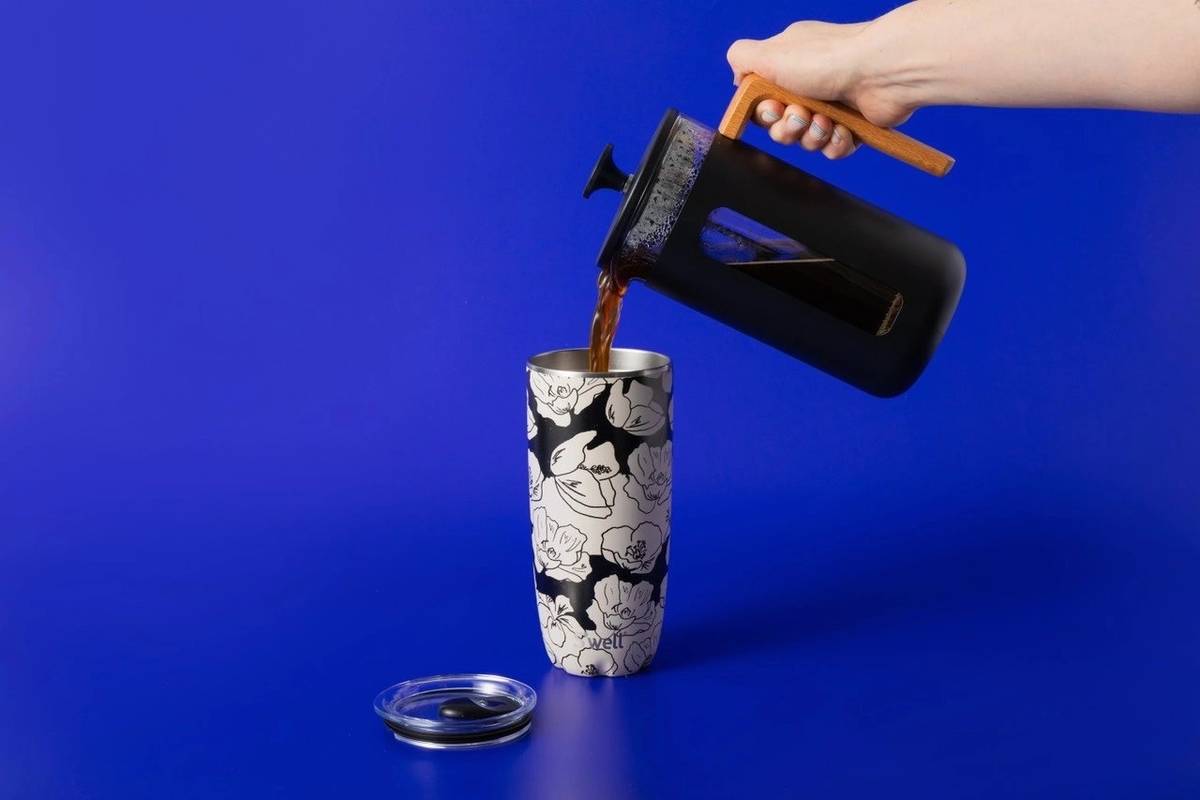 S'well Charcoal Bloom Tumbler, 700 ml