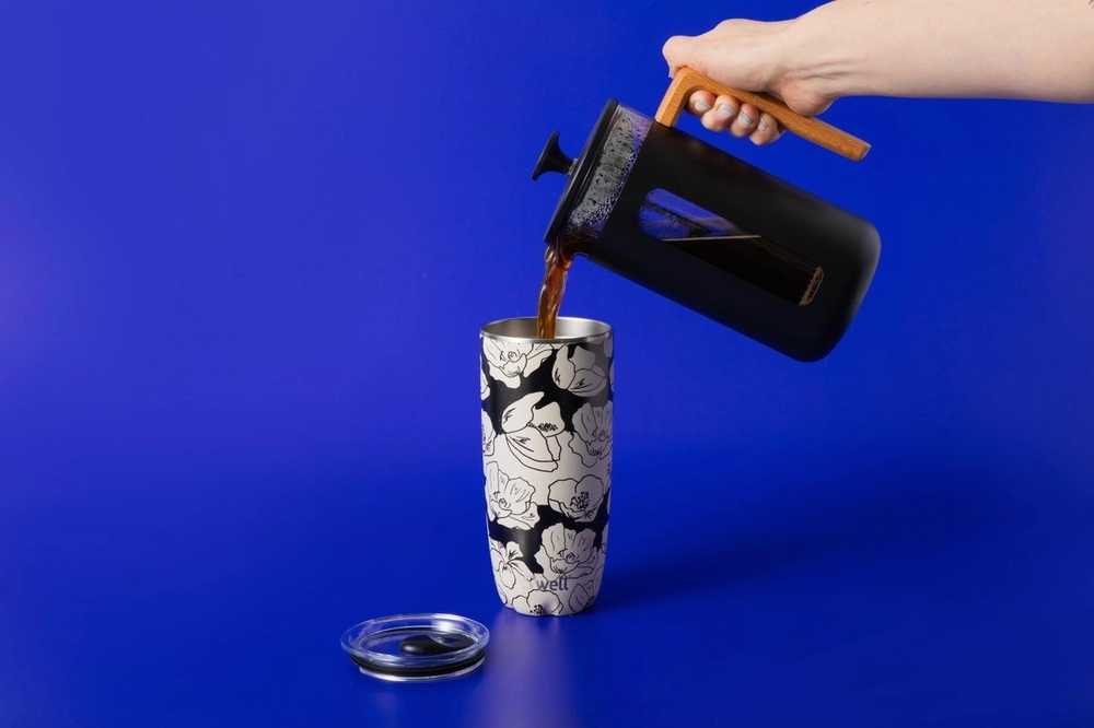 S'well Charcoal Bloom Tumbler, 700 ml