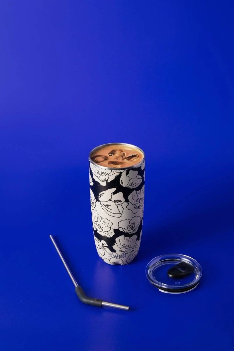 S'well Charcoal Bloom Tumbler, 700 ml