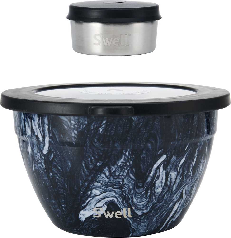 S'well Azurite Marble Box na oběd, 1.9 l