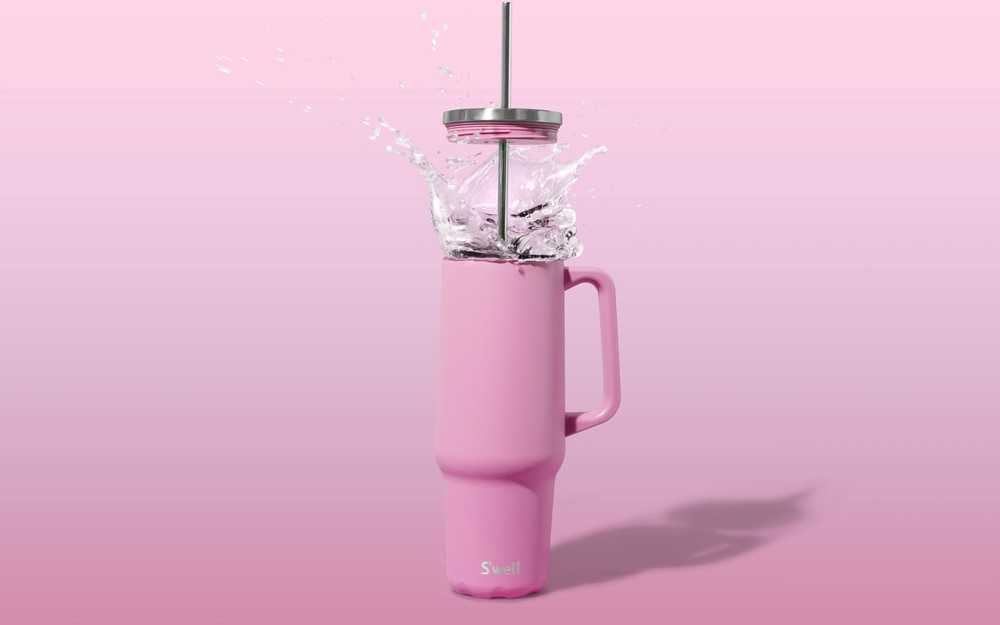 S'well Tumbler, 1.1 l, Hydrangea Pink