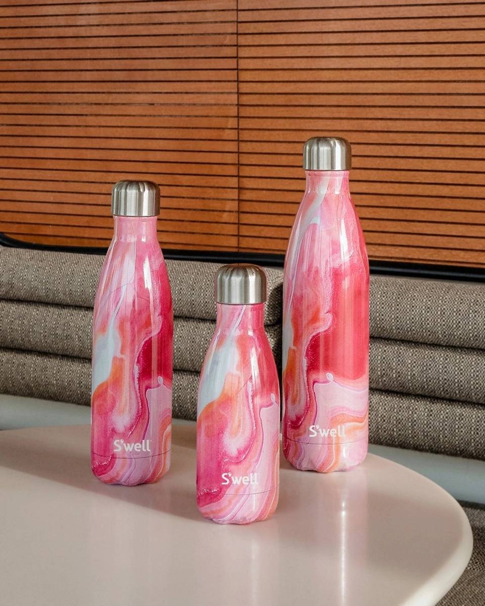 S'well Rose Agate Láhev na vodu, 750 ml