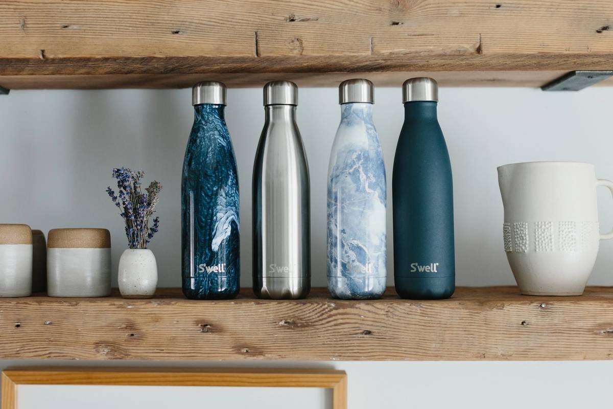 S'well Azurite Marble Láhev na vodu, 750 ml