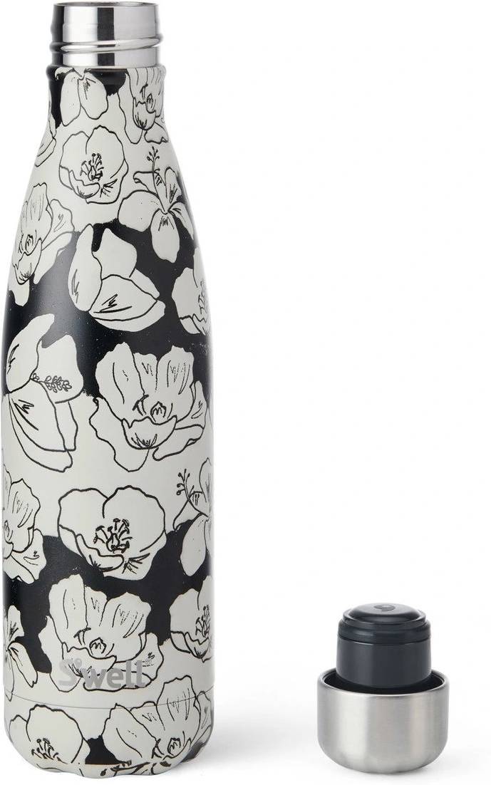 S'well Charcoal Bloom Láhev na vodu, 500 ml