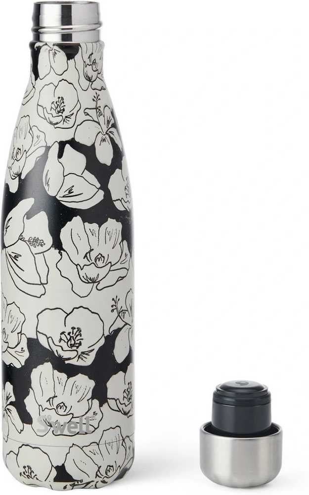 S'well Charcoal Bloom Láhev na vodu, 500 ml