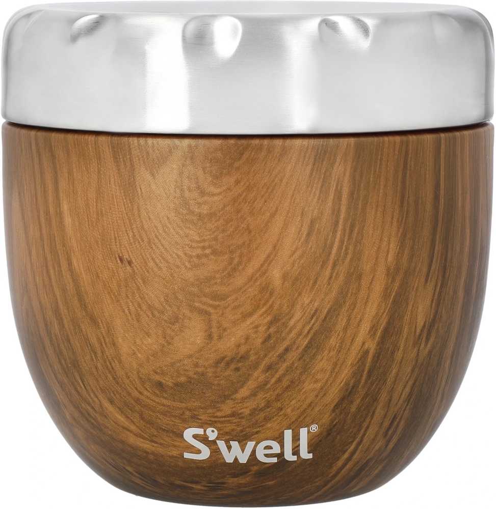 S'well Teakwood Izolační dóza, 636 ml
