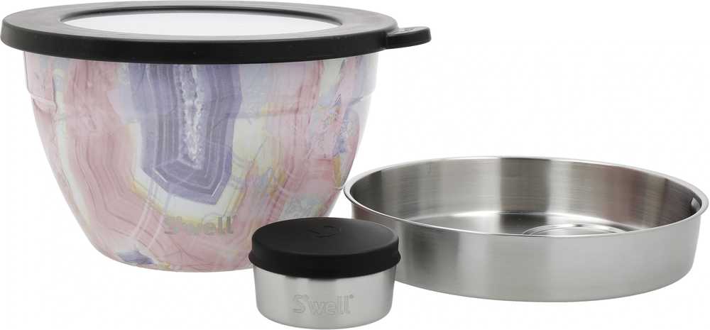 S'well Geode Rose Box na oběd, 1.9 l