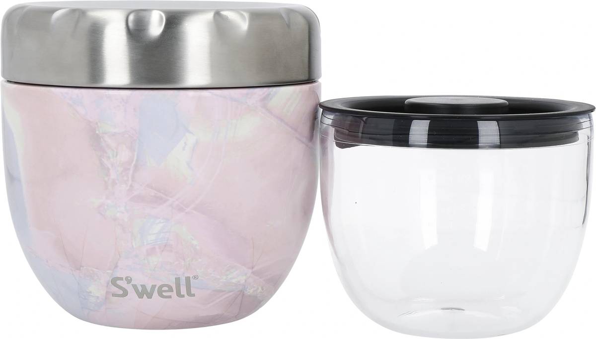 S'well Geode Rose Izolační dóza, 636 ml