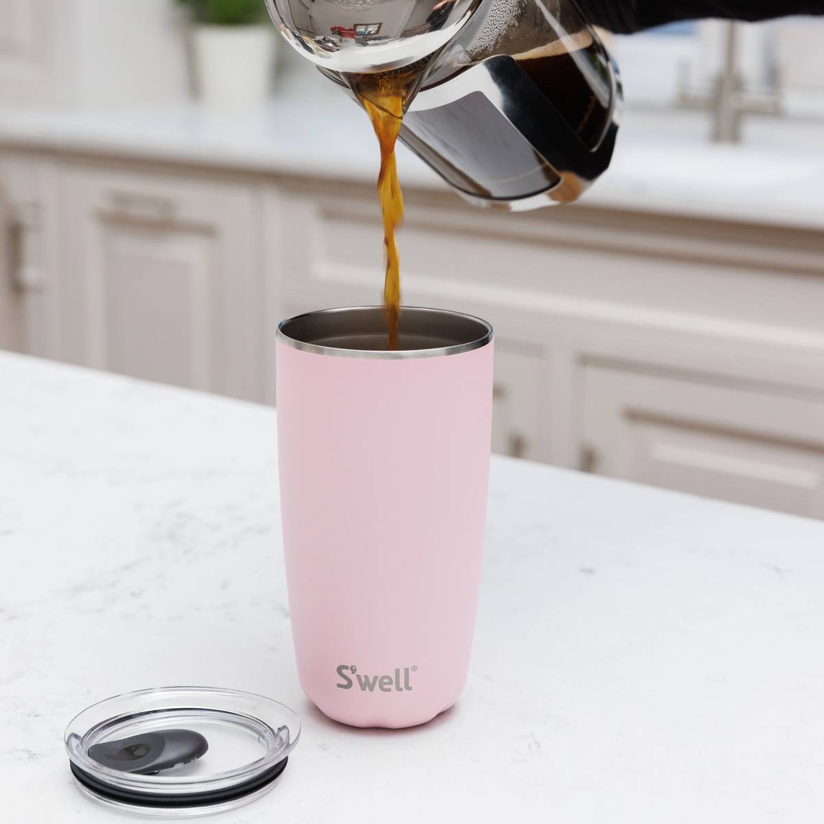 S'well Pink Topaz Tumbler, 530 ml