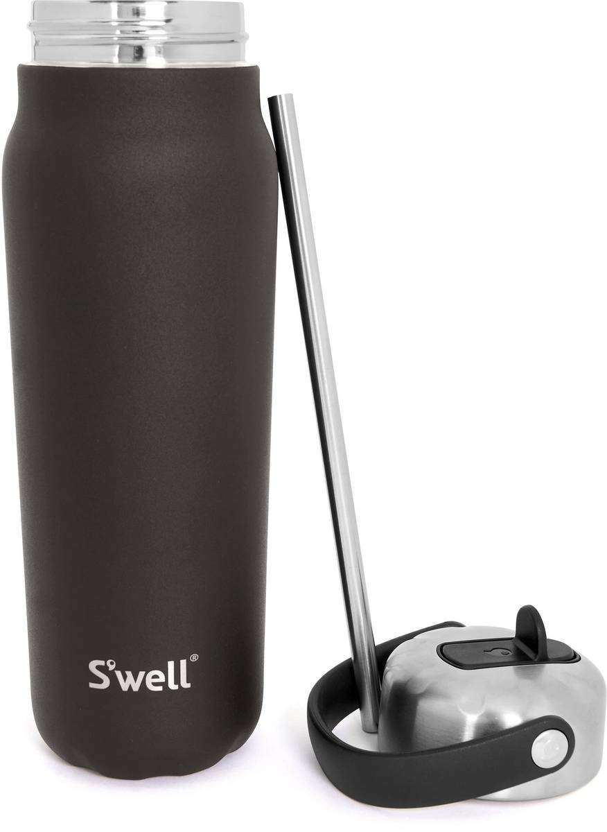 S'well Explorer Vakuová láhev na vodu, 700 ml, Onyx