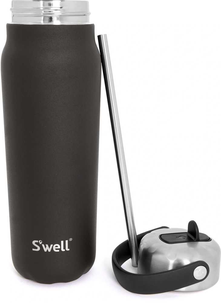 S'well Explorer Vakuová láhev na vodu, 700 ml, Onyx