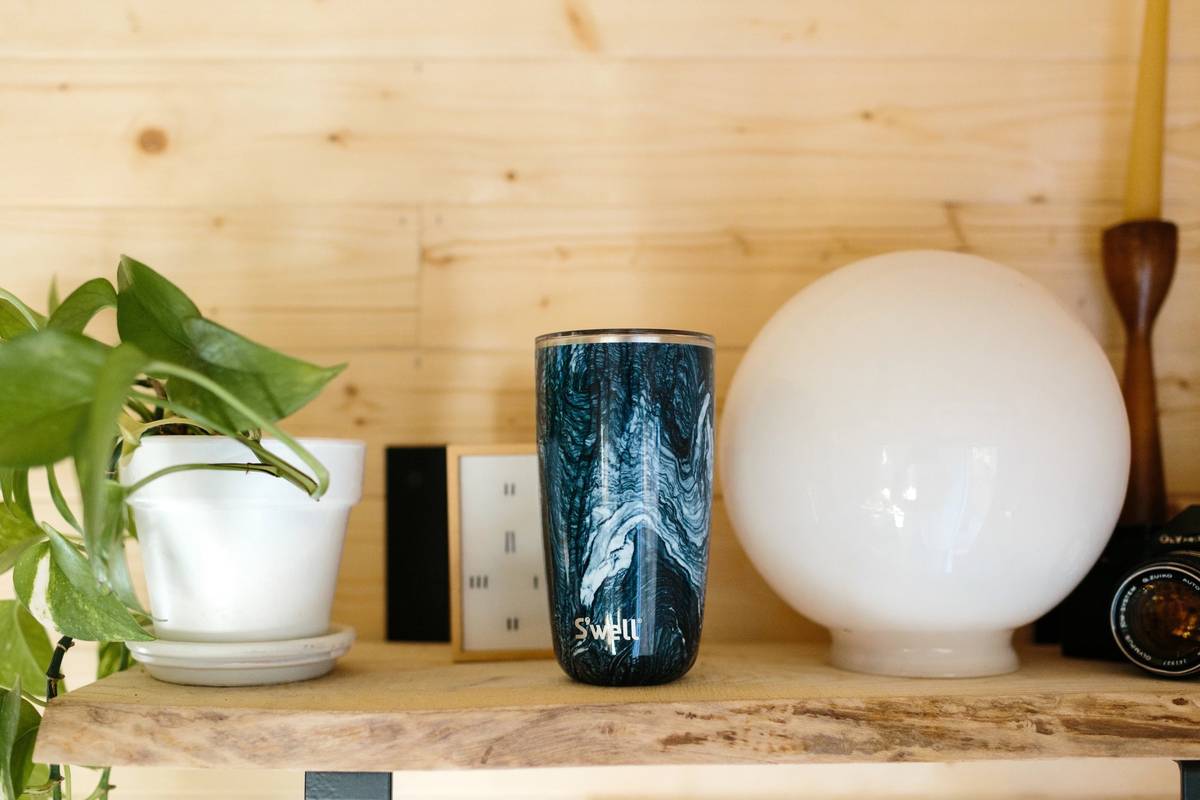 S'well Azurite Marble Tumbler, 530 ml