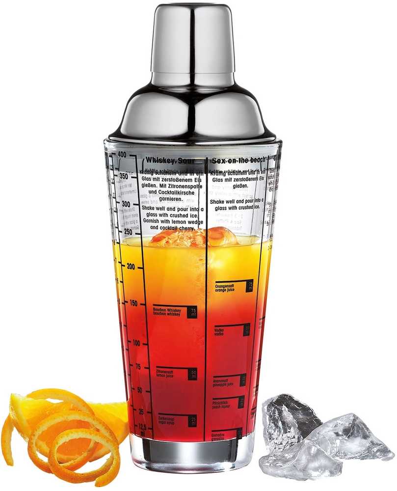 Cilio Shaker na koktejly s recepty