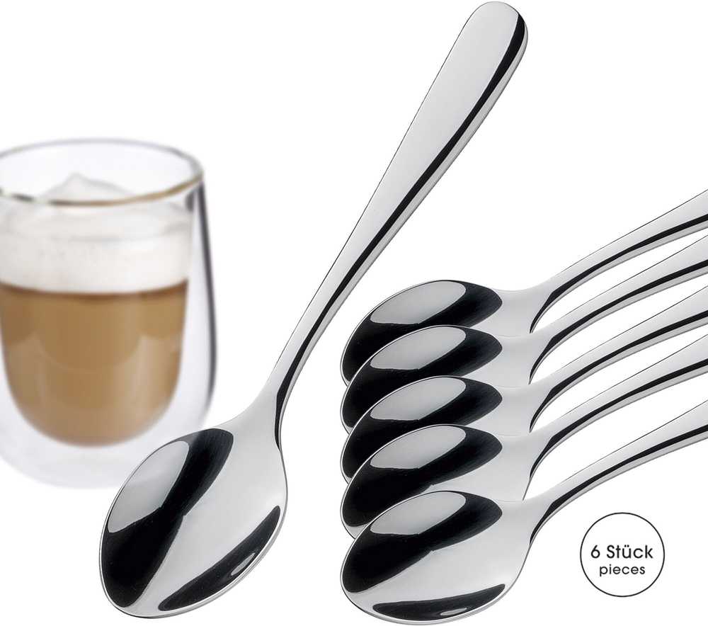 Cilio Roma Sada lžiček na cappuccino Roma, 6 ks
