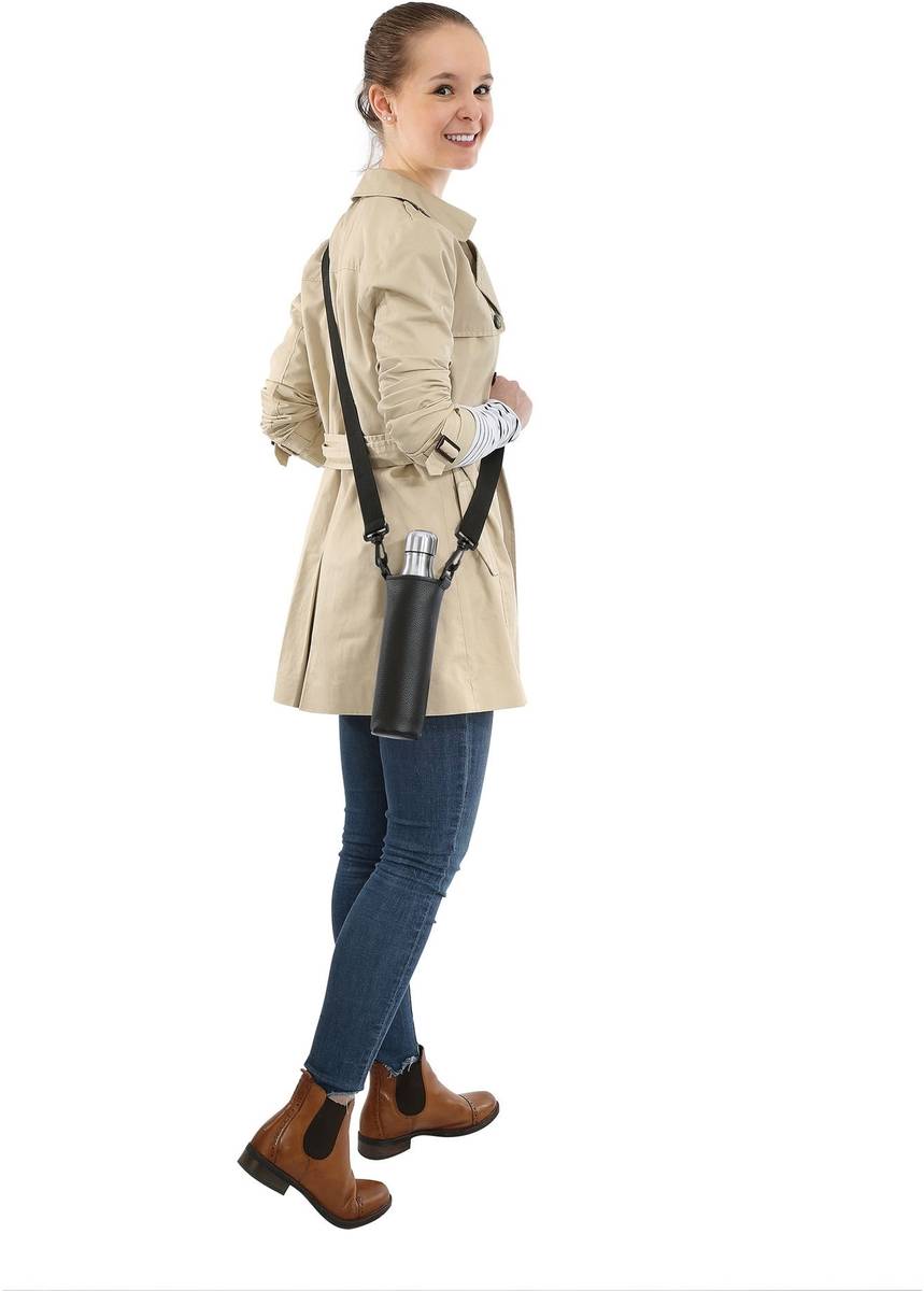 Cilio Elegante Pouzdro na láhev, černá